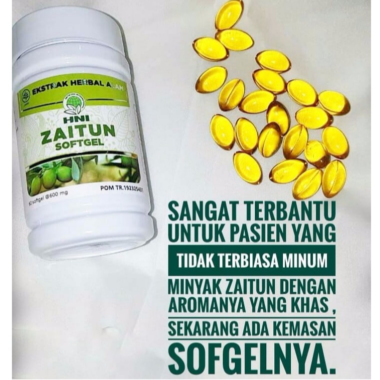 Minyak Zaitun Softgel Hni Hpai Kapsul Herbal Soft Gel Kesehatan Jantung Kolesterol Asli Olive Oil Shopee Indonesia