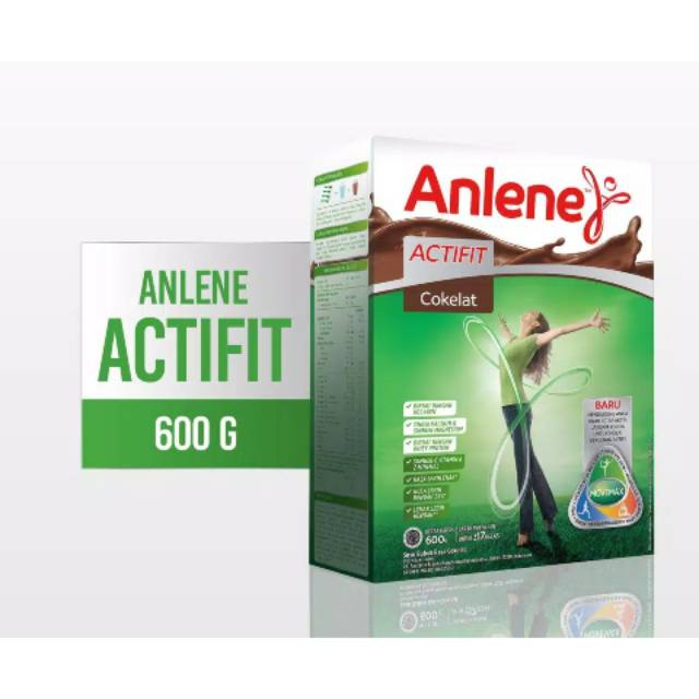 

Anlene Actifit Susu Cokelat Box - 600gr