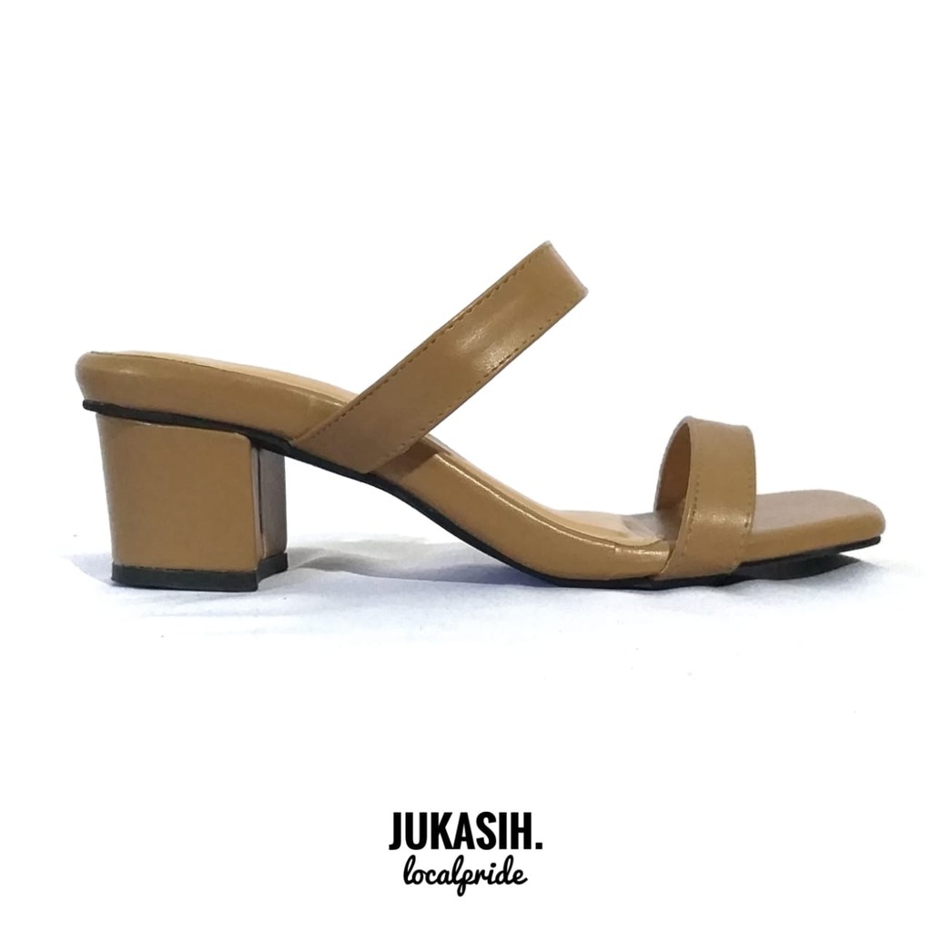 JUKASIH - VEFITA hak chungky peep toes