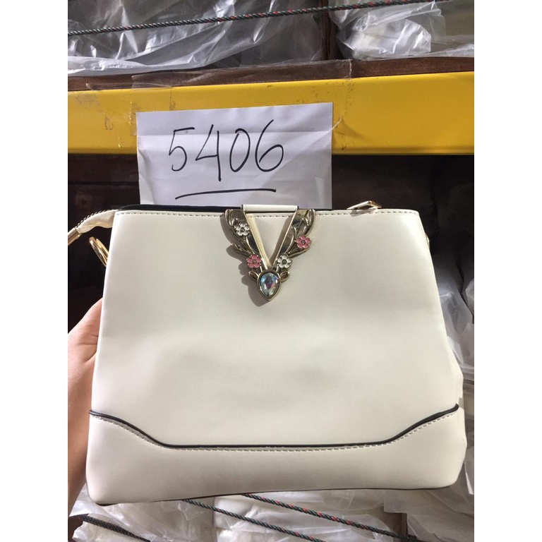 BJ15472 - BLACK/GREEN/KHAKI/PINK/RED/WHITE - TAS SLEMPANG TALI RANTAI WANITA FASHION IMPORT MODIS ELEGAN TERMURAH TERLARIS TERBARU BAGSTORE JAKARTA TAS BATAM ELJ5472