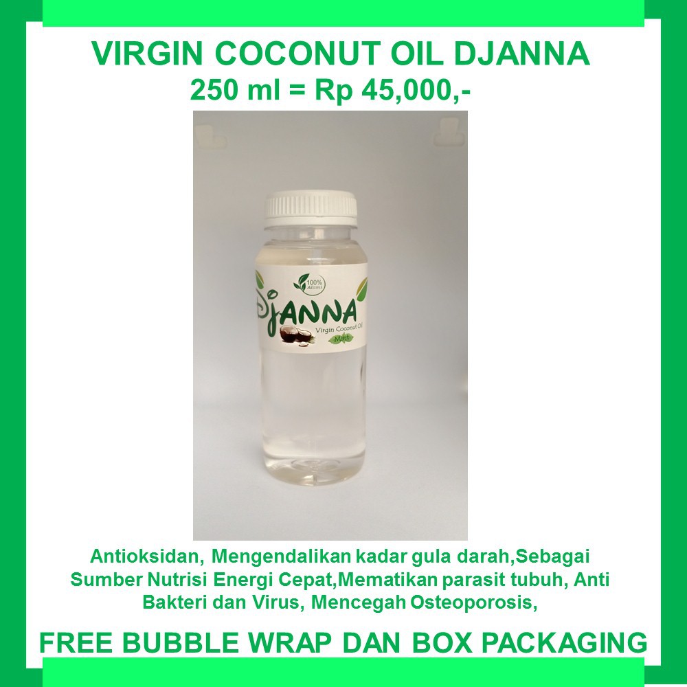 

VirginCoconutOil MInyak Kelapa Murni 250ml