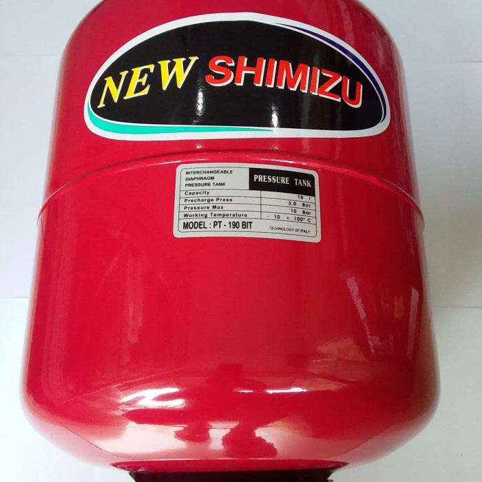 TABUNG POMPA AIR SHIMIZU 19 LITER ORIGINAL