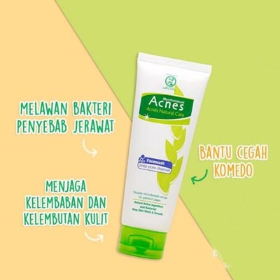 ACNES FACIAL FACE WASH DEEP PORE CLEANSER 50 &amp; 100 GR PEMBERSIH WAJAH_Cerianti