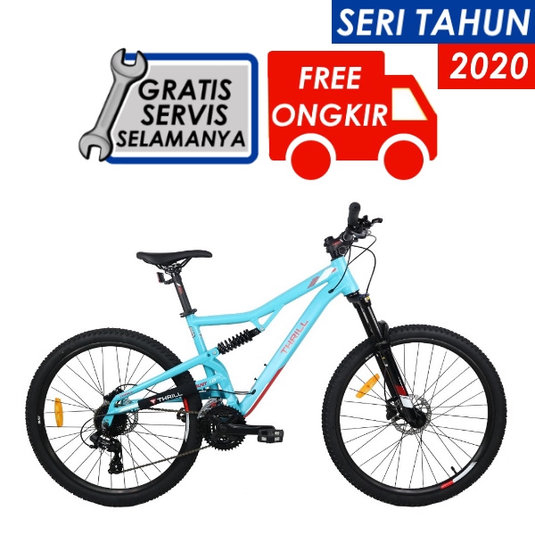  Sepeda  MTB  Sepeda  Gunung  Thrill  Oust 1 27 5 Shopee  