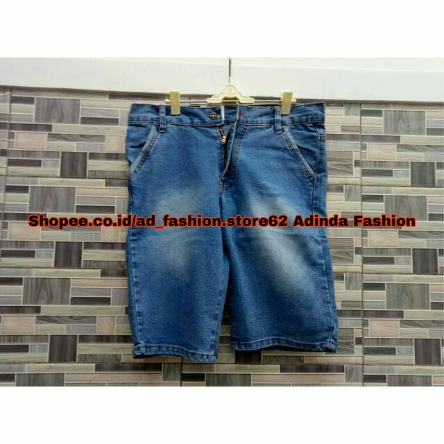 Celana Jeans Pendek Cowok Slim Fit Skinny Stretch Pria Size 27-38 NR_Outfit Official COD