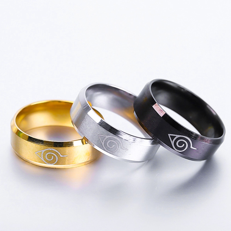 1PCS Japanese And Korean Style Ring Stainless Steel Titanium Steel Jewelry Ring