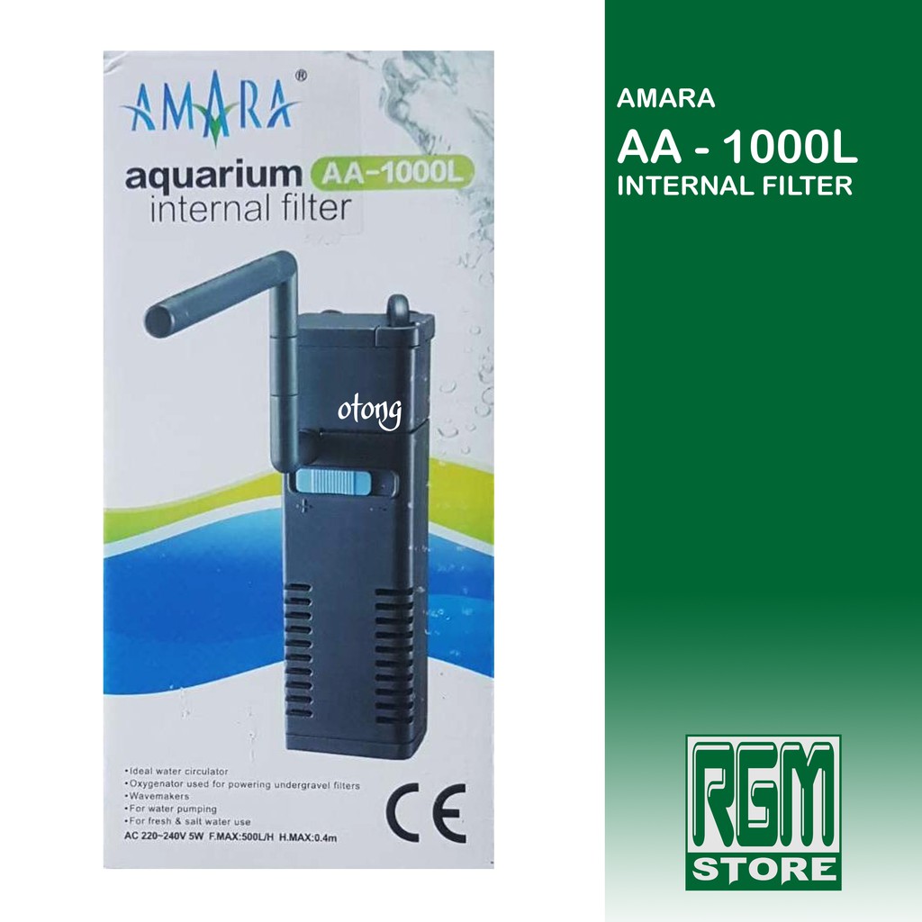 AMARA AA-1000L AA 1000 L internal power filter aquarium aquascape murah