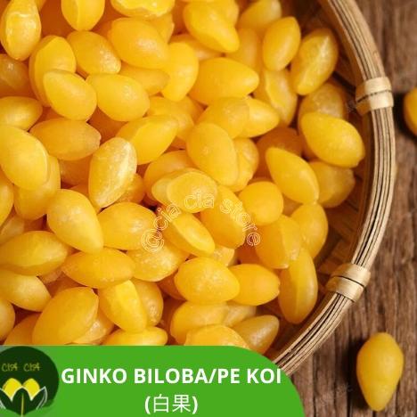 

[PRODUK SBIF8] Ginko biloba / ginko nut / pe kea / kupas fresh kering KJV