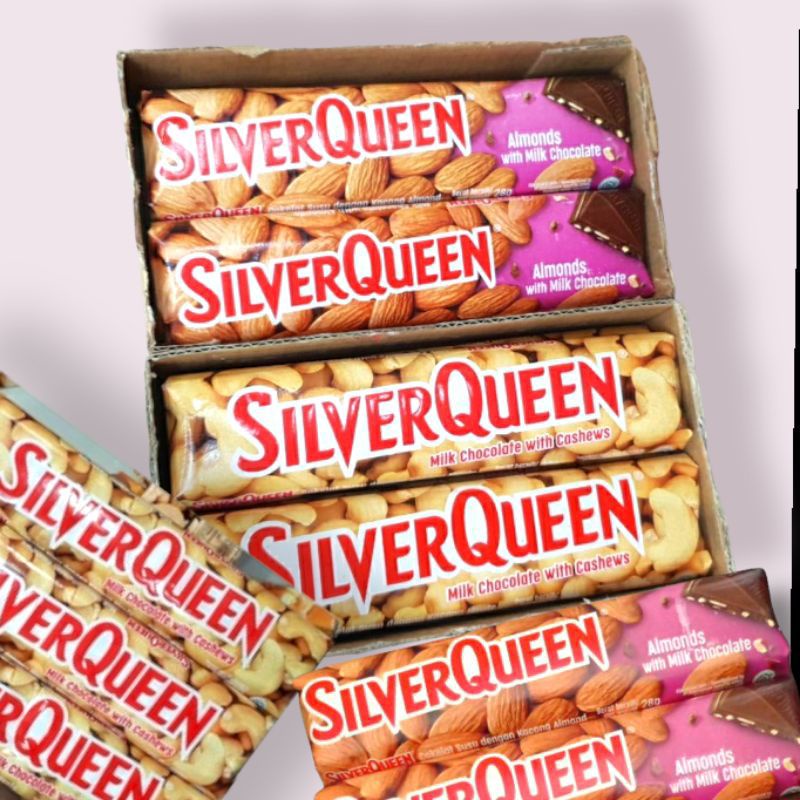 SilverQueen  Chocolate With Cashews 62gr / 65gr