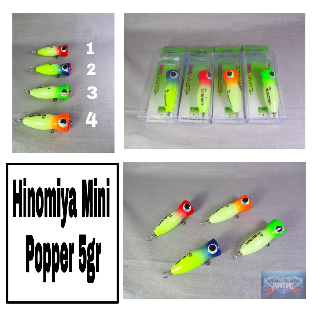 LURE HINOMIYA MINI POPPER 5GR