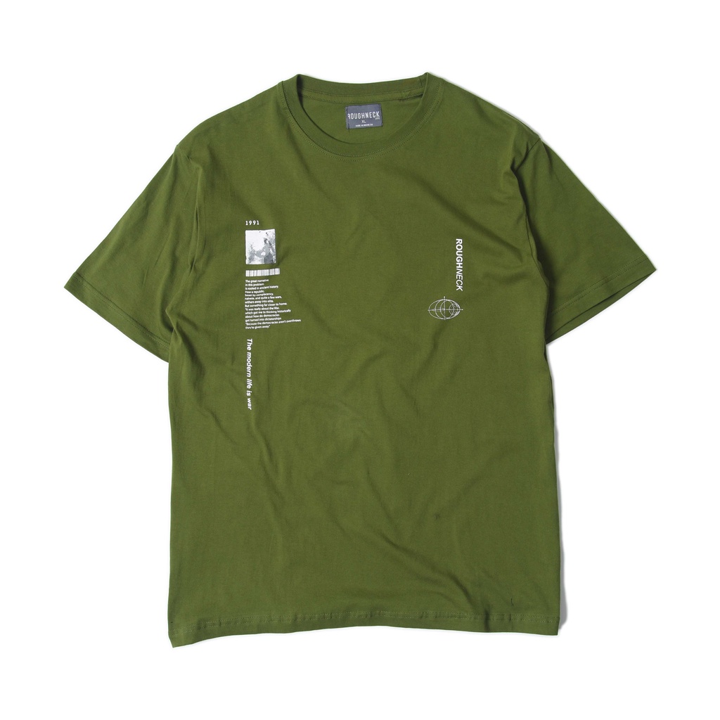 Roughneck T385 Army Modern Life is War Tshirt