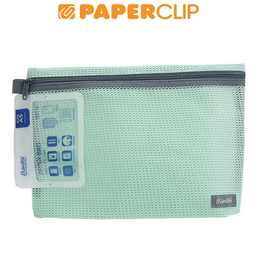 

ZIPPER BAG BANTEX 8107 76 A5 COOL AQUA