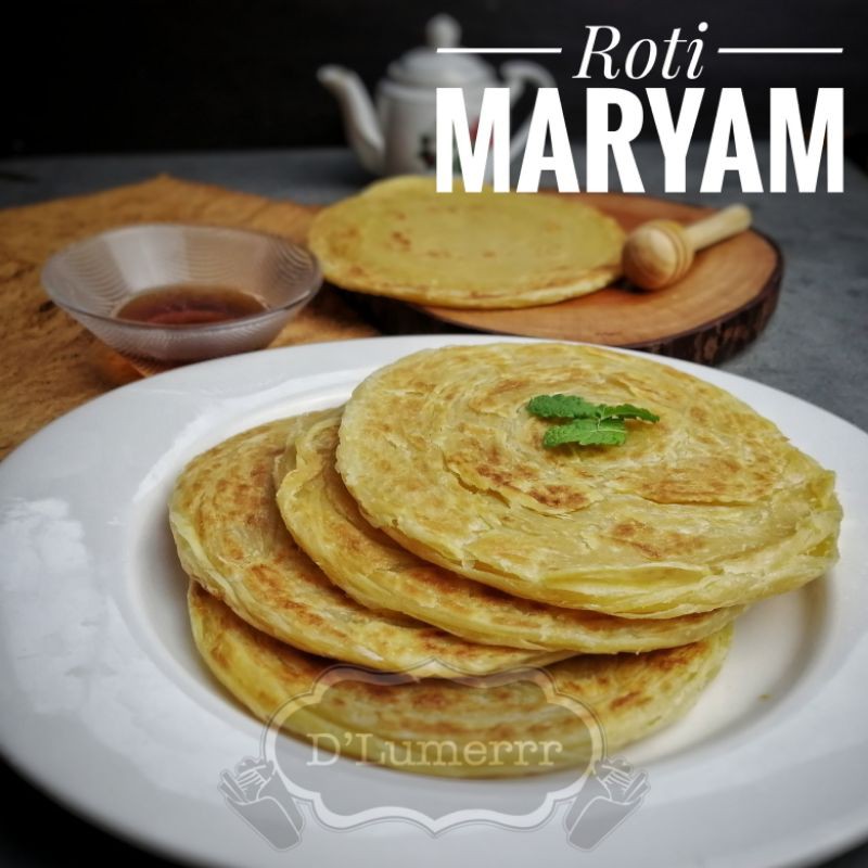 

Roti Maryam Jumbo Frozen Cane Canai isi 5 pcs