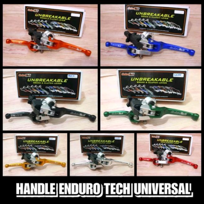 handle Enduro tech moto cross handle kopling dan rem KLX
