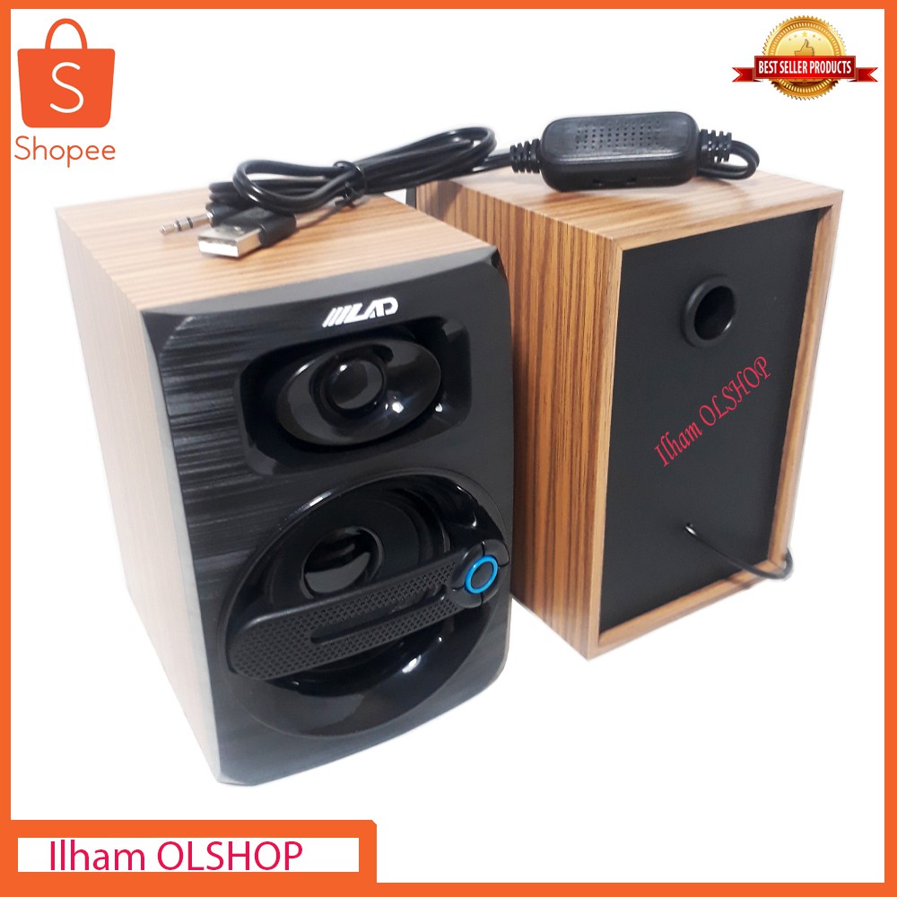 LAD LD-108 Multimedia Speaker for Handphone Laptop Komputer
