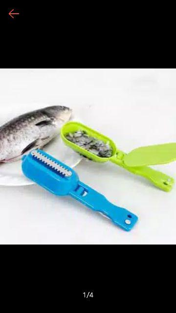 Pembersih Sisik Ikan Stainless Anti Muncrat
