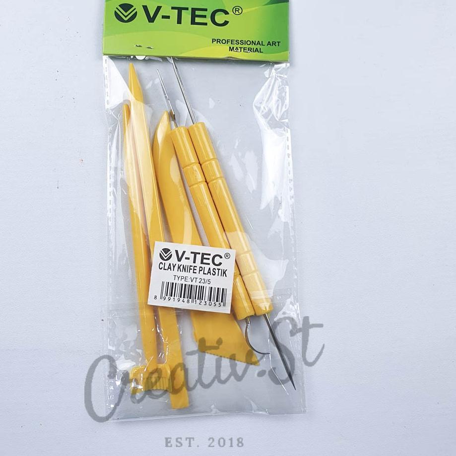 

BISA COD ✔️Clay Knife Plastik Pisau Ukir Doff Kuning VT 23A/5 VT-23A/5 Tool Set Pottery Sculpting|KD4