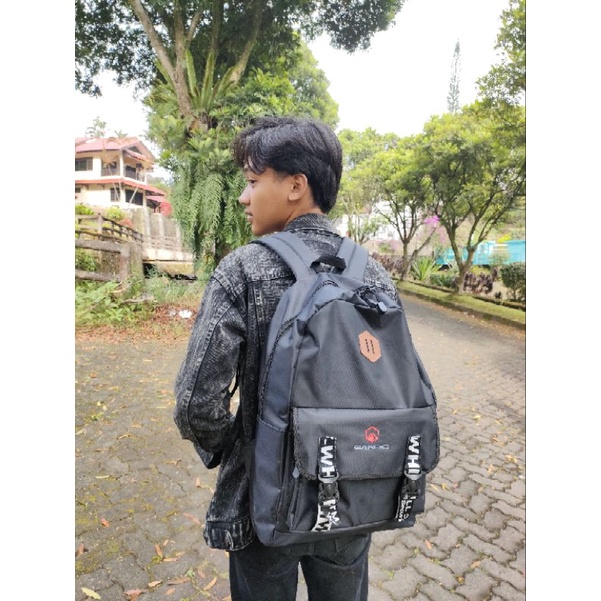 Tas ransel pria dan wanita gardio,tas punggung,backpack anti air / tas sekolah SMP / tas kampus