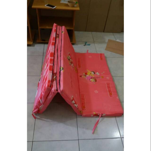 Kasur lipat busa 100x180 GRATIS bantal