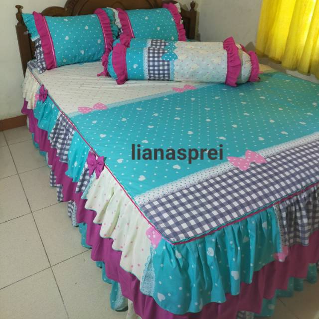 SPREI RUMBAI SUSUN 3 BIANCA TOSKA