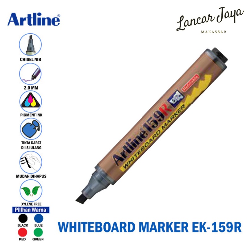 

Spidol Papan Putih Whiteboard Marker ARTLINE EK-159R
