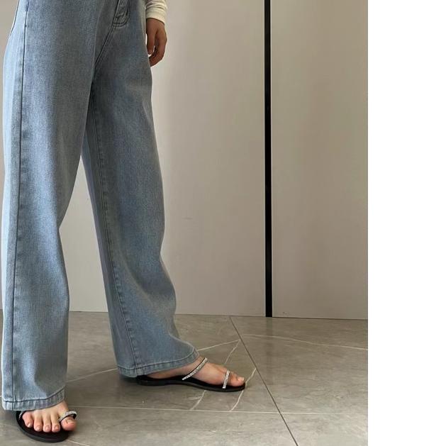 ♪ celana jeans wanita kekinian / celana jeans wanita / celana kulot jeans/rok jeans panjang / kulot 