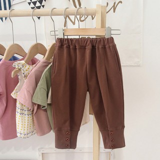  babyme Celana  Panjang Harem Casual Bahan Katun  dengan 