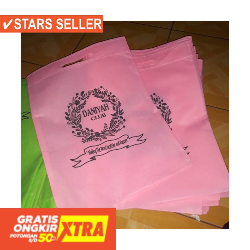 

✨ SOUVENIR MURAH / (30x40 cm) tas souvenir pernikahan/tas wedding/tas promosi/tas spunbond/tas