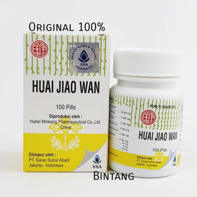 Huai jiao wan obat wasir
