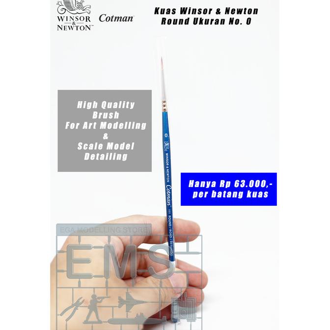 

Kuas Winsor & Newton - Cotman Round 0 / Alat Lukis / Tool Gunpla