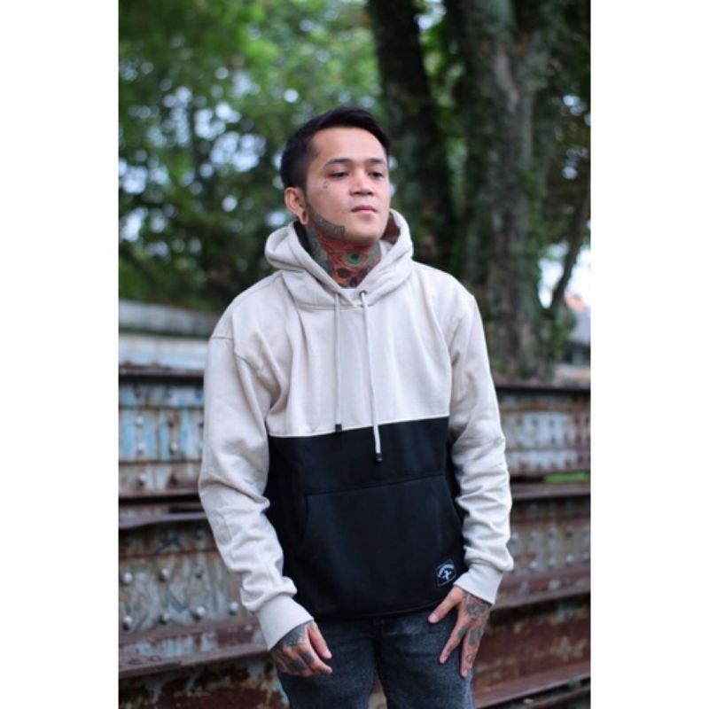 Sweater Hoodie polos Size L XL pria Wanita