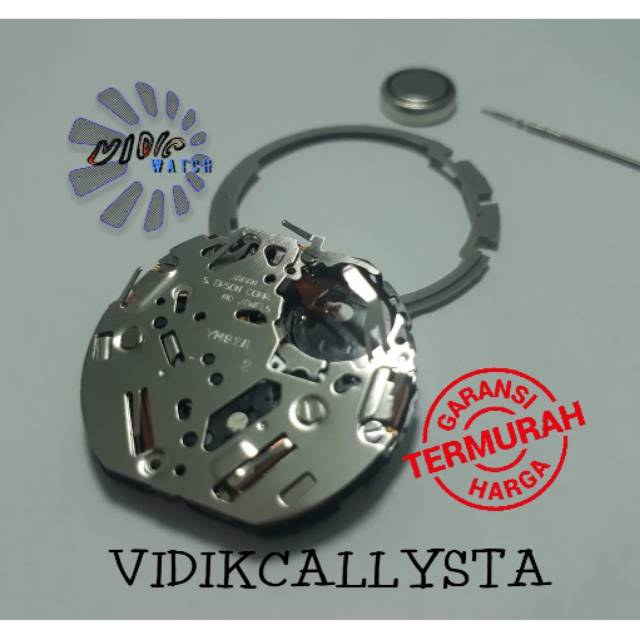 MESIN JAM TANGAN ORIGINAL MIYOTA CAL92 YM92A YM92 CAL YM 92 A 92A CAL-92 7T92 ORIGINAL MIYOTA