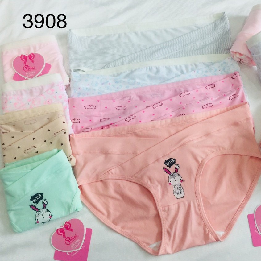 ilook | Celana Dalam Hamil | CD Undies Hamil Low Waist Maternity Panty | CD Ibu Hamil Sepinggul