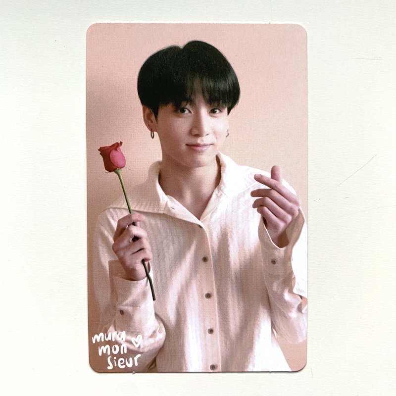 BTS JUNGKOOK MEMORIES 2019 OFFICIAL PHOTOCARD / PC