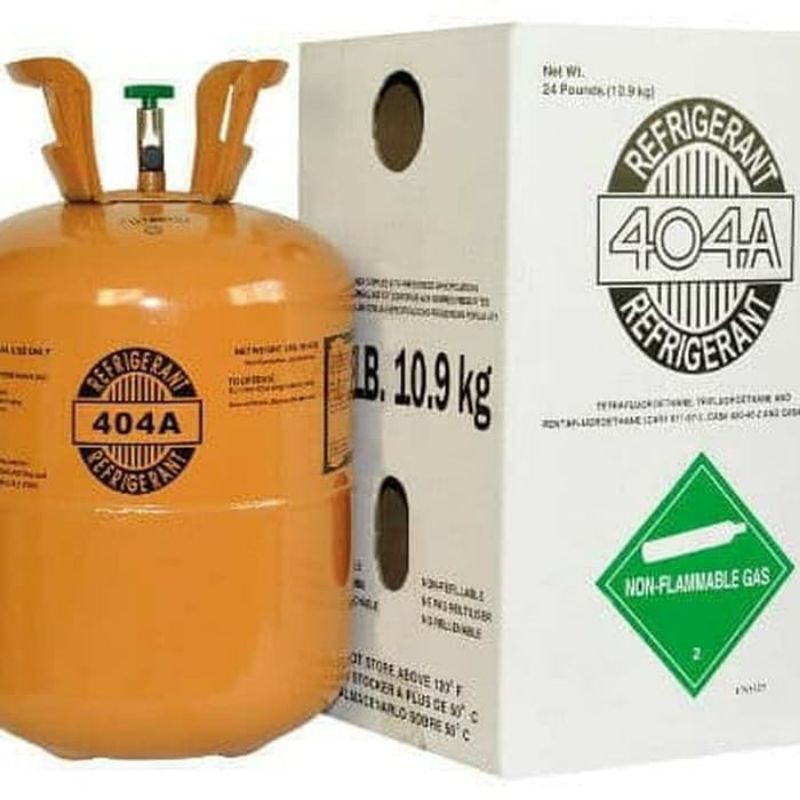 Freon R404a Refrigent full10.8 Kg r404 baru segel