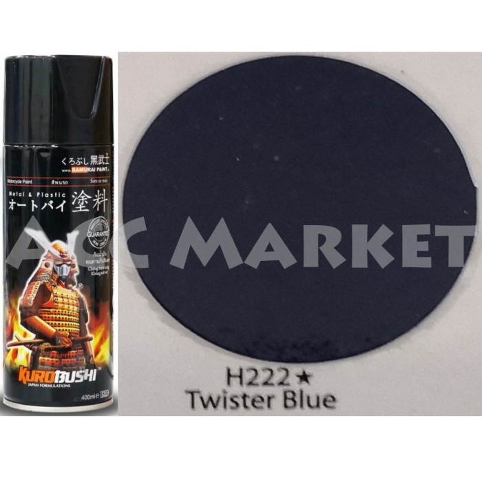 Pilox Samurai Pilok Pylox Biru Twister Blue H222