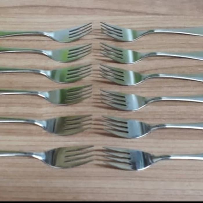 BIMA RHINO DINNER FORK  18 CM RH002 GARPU MAKAN LUSINAN DUS POLOS