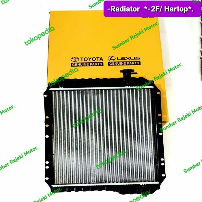 radiator assy hardtop 2f original