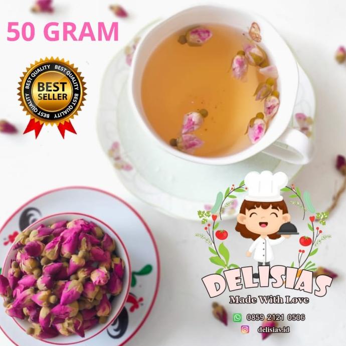 

[COD] Teh Bunga Mawar 50G [COD]