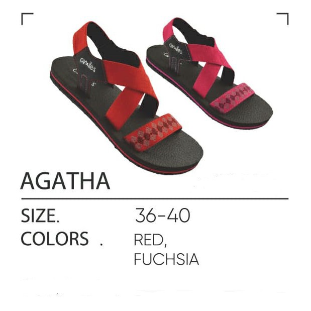SANDAL OMILES Sandal Flat OMILES Sandal AGATHA