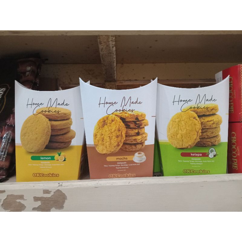 

Okcookies Home Made Cookies 120gr