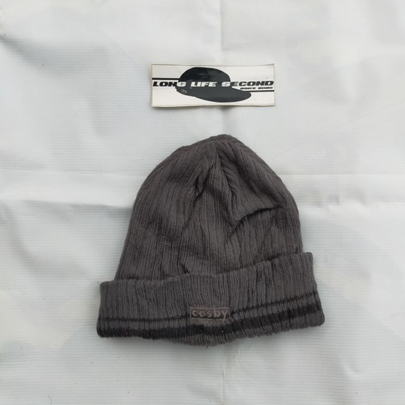 topi beanie hat kupluk rajut cosby second bekas preloved original branded