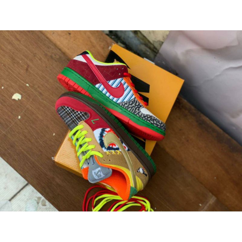 Nike sb low what the dunk