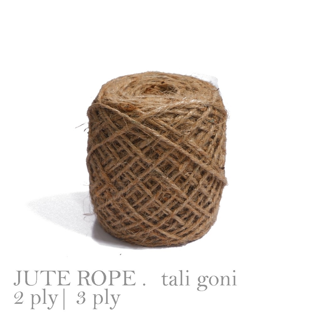 

Tali Rami Tali Goni 3ply 100m Tali Kado Sauvenir Hampers Tali Craft Parcel Tali Souvernir Tali Hampers