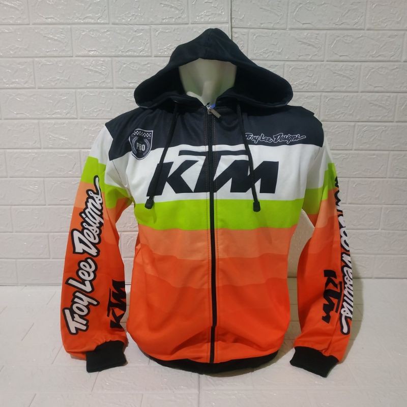 Jaket Racing Trail KTM Orange