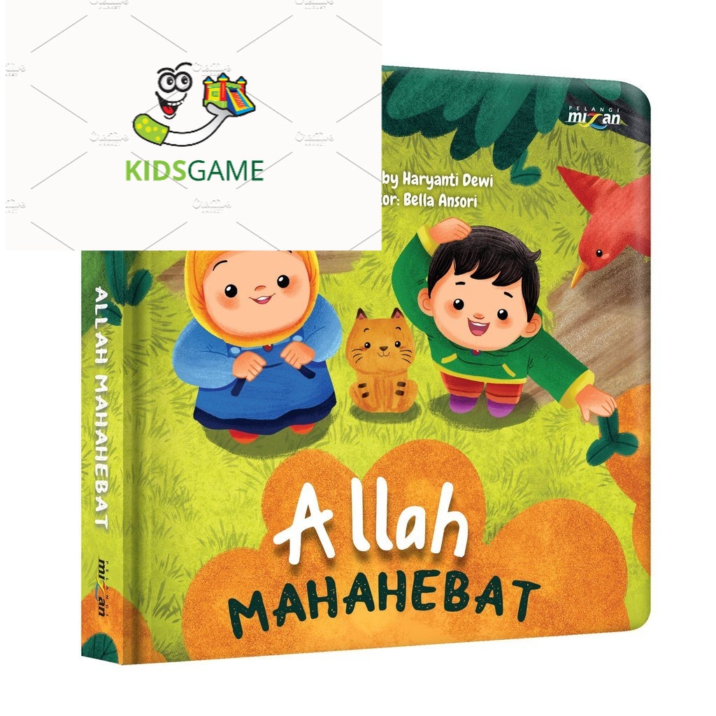 

[Mizan] Halo Balita Sali Saliha Seri Penuntun : Allah Maha Hebat (Boardbook)