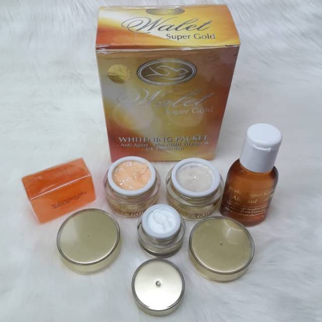 Paket Cream Walet Super Gold Original 5in1 [ Pot Kaca ] Original 70k