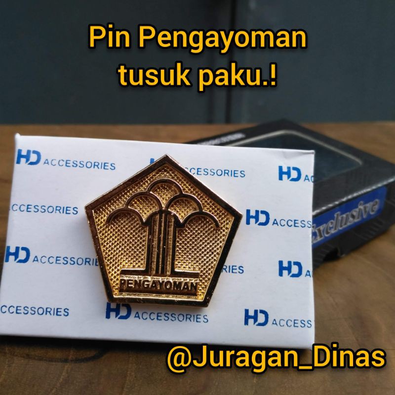 BRIVET PIN PDH PENGAYOMAN KUMHAM LAPAS KEMENKUMHAM POLSUSPAS