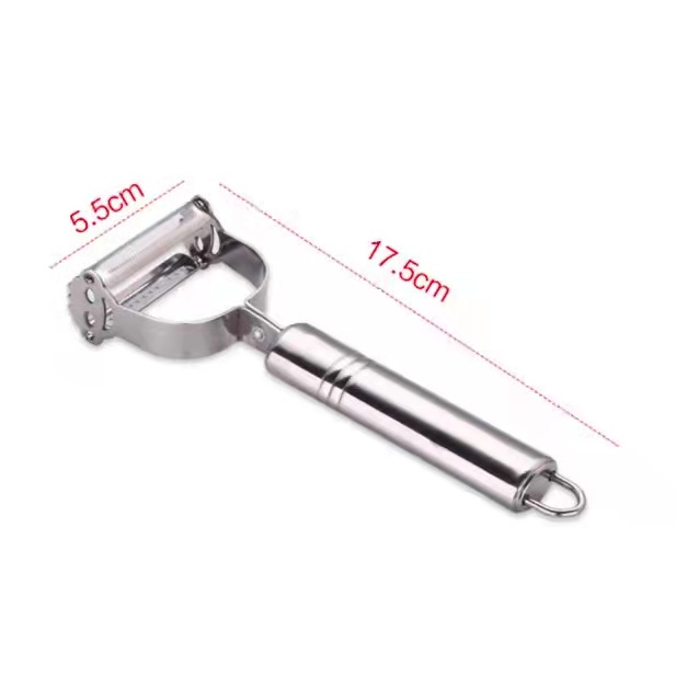 Peeler 2 in 1 Alat Pengupas Kulit Buah Sayur bahan Stainless Steel Pengiris Sayuran 2in1 KC102