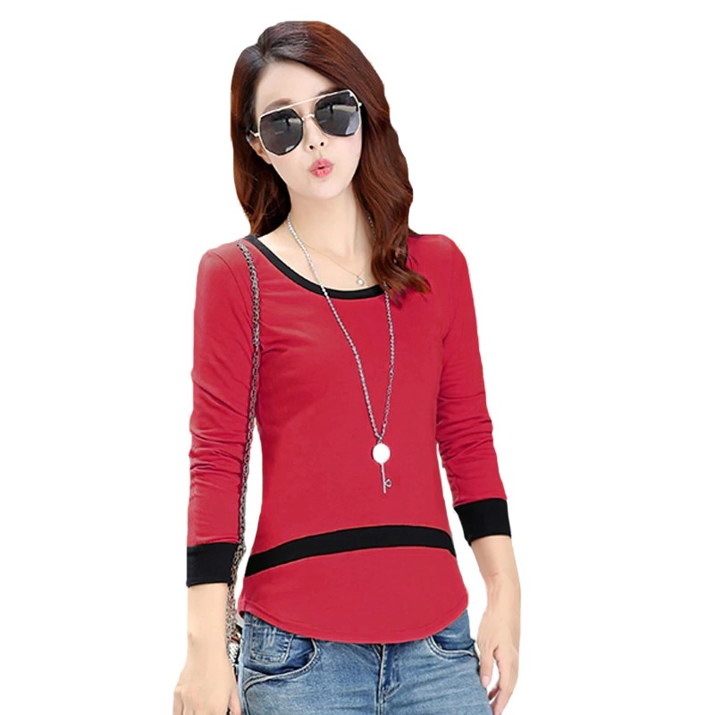 Blus Tangan Panjang Wanita Gaya korea  - XSHOP Elina